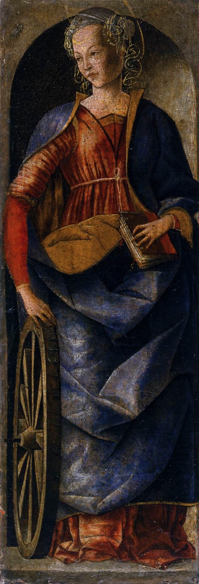 Sankt Katharina von Alexandrien - Ercole de’ Roberti