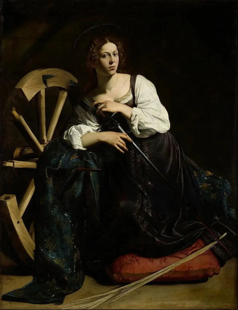 Heilige Katharina von Alexandrien - Caravaggio