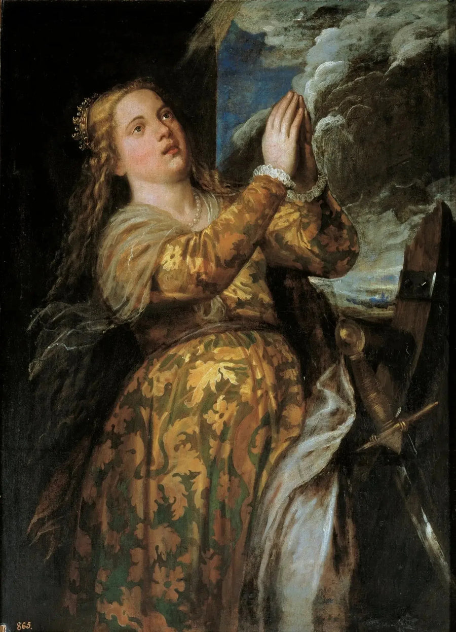 Sankt Katharina von Alexandrien - Titian