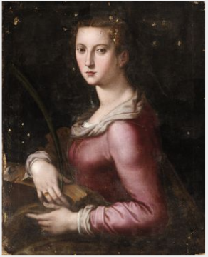Heilige Katharina von Alexandria - Bronzino