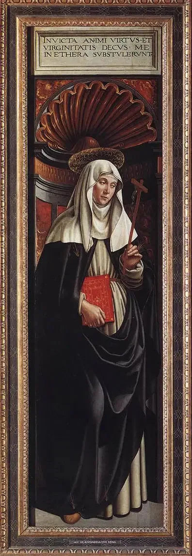 Heilige Katharina von Siena - Domenico Ghirlandaio