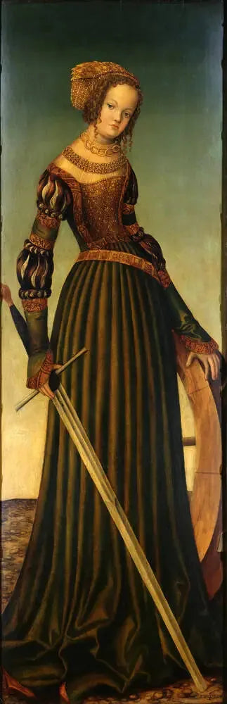 Heilige Katharina - Lucas Cranach der Ältere