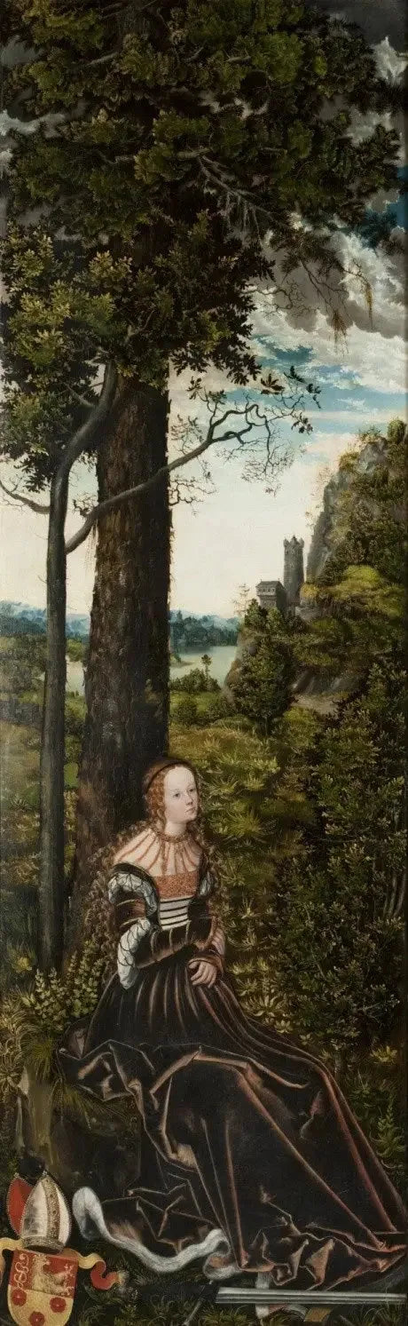 Heilige Katharina - Lucas Cranach der Ältere