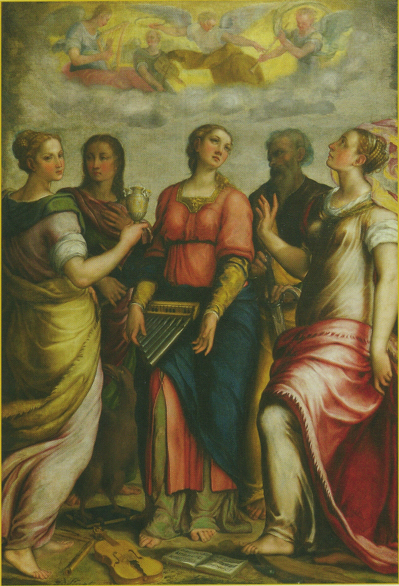 Heilige Cäcilia und Heiliger - Federico Barroci