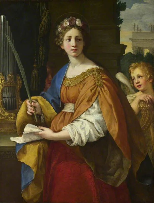 Heilige Cäcilia - Pietro da Cortona