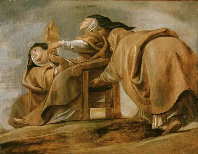 Heilige Klara von Assisi, 1620 - Peter Paul Rubens