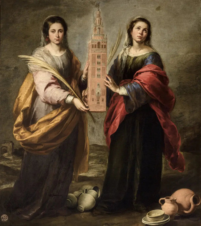 Sainte Justa und Sainte Rufina - Bartolomé Esteban Murillo