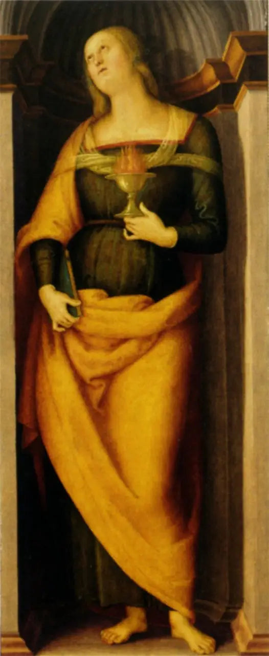 Sainte-Lucie - Filippino Lippi image 1 tableau peint à l’huile sur toile