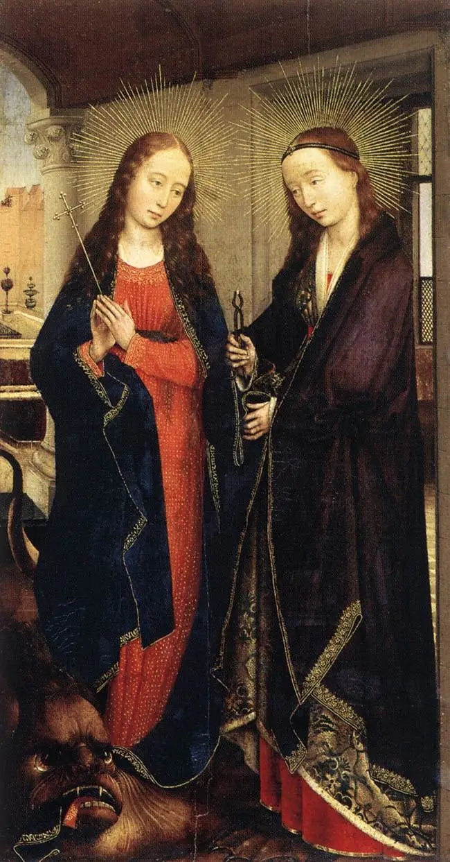 Heilige Margareta und Heilige Apollonia - Rogier van der Weyden