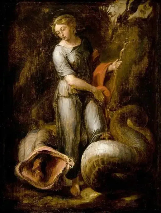 Sainte Marguerite und der Drache - David Teniers der Jüngere