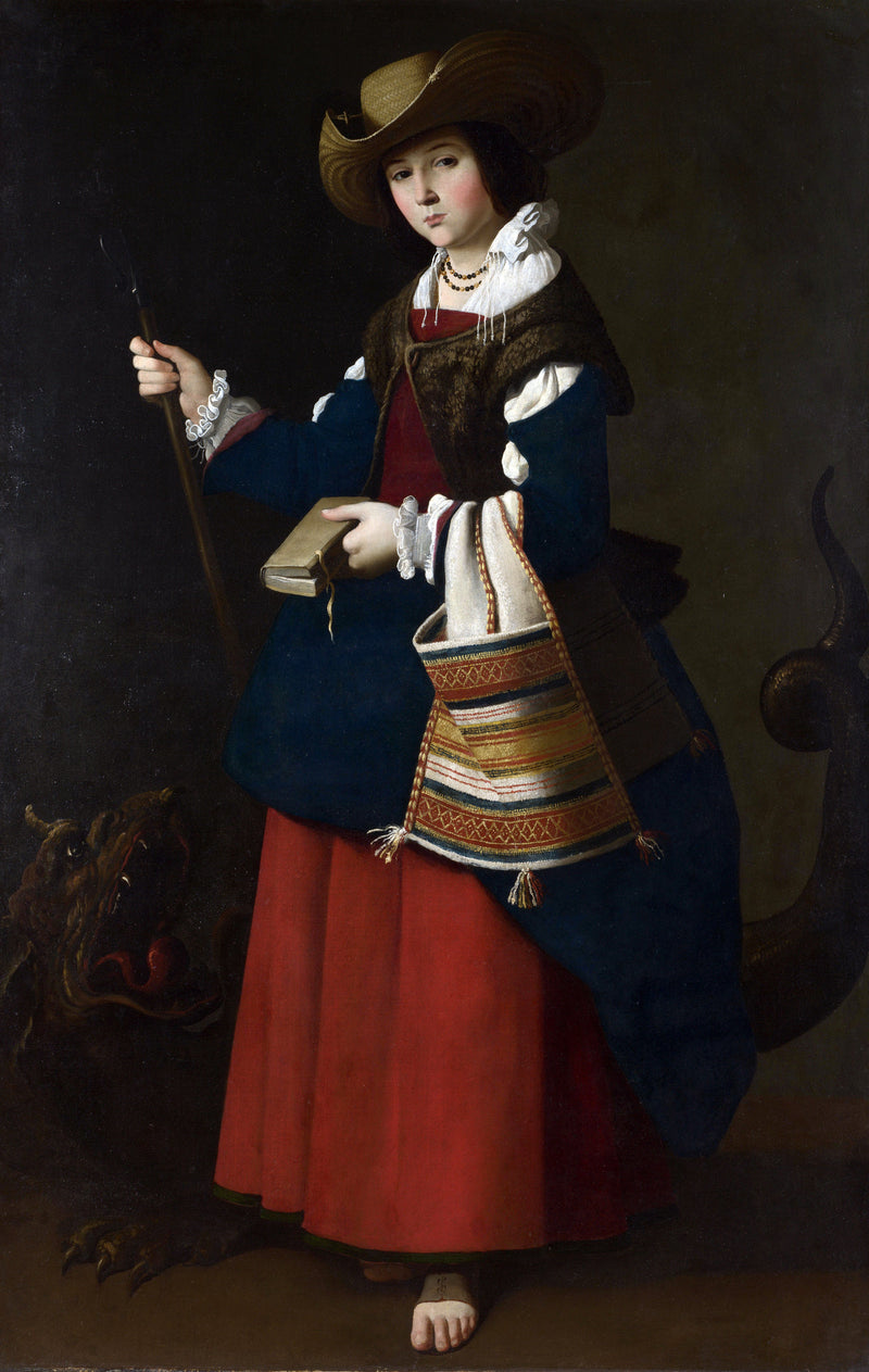 Heilige Margarete - Francisco de Zurbarán