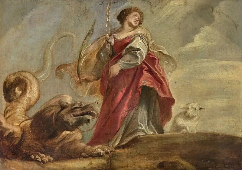 Heilige Margarete - Peter Paul Rubens