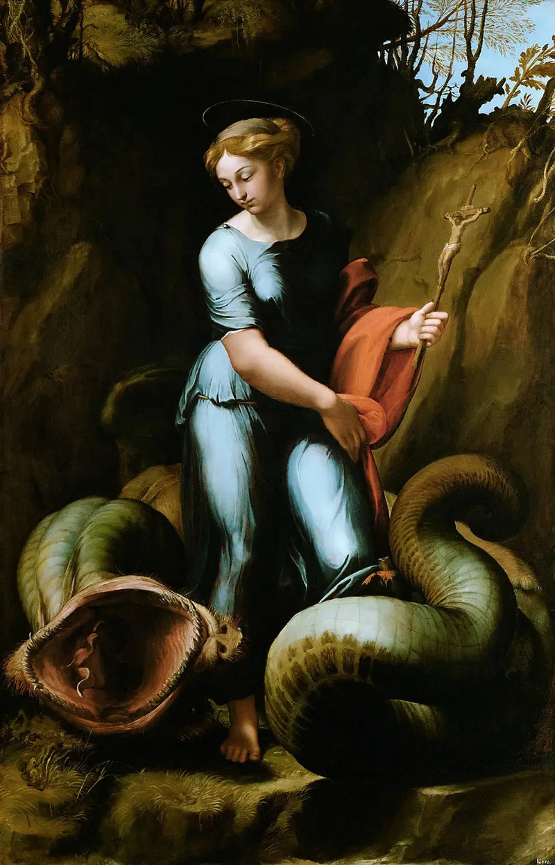 Heilige Margarete - Raffael Sanzio
