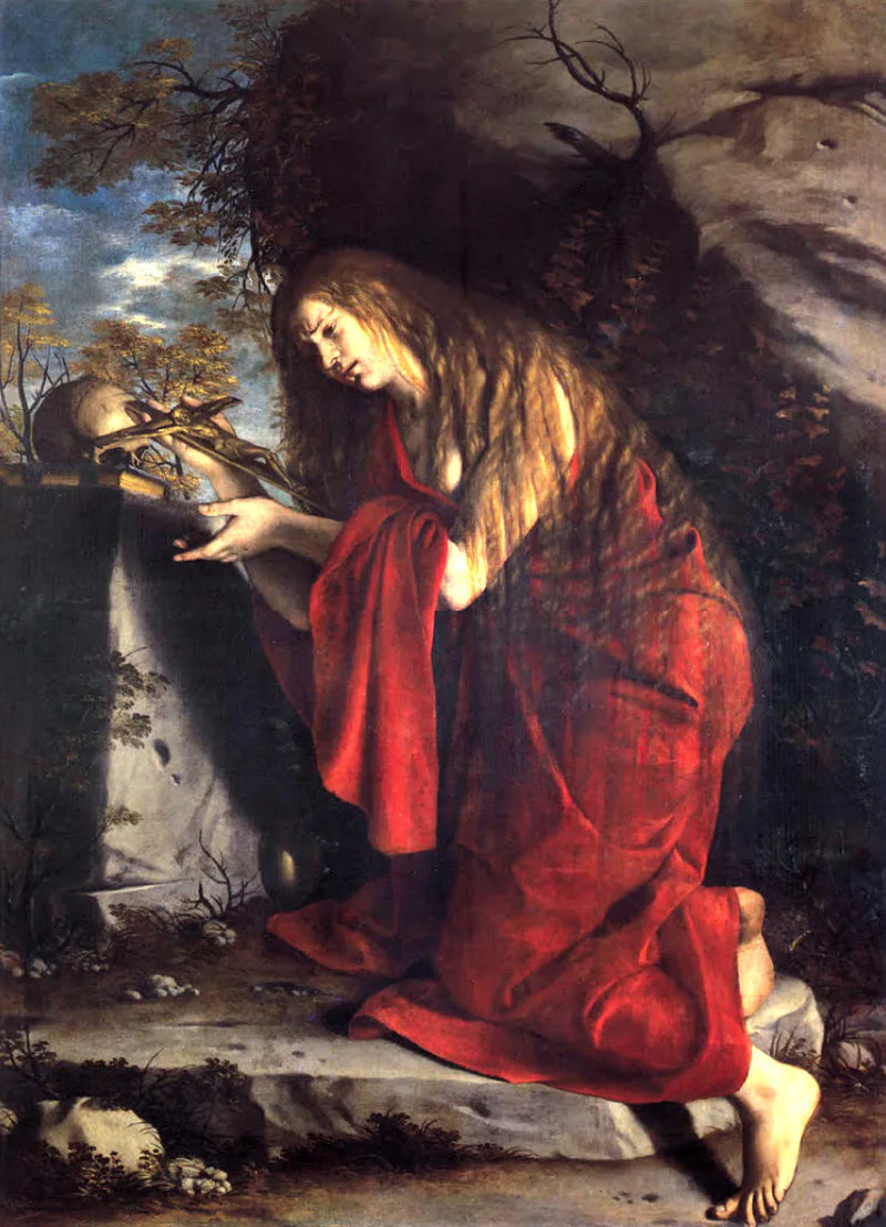 Maria Magdalena in Buße - Orazio Gentileschi
