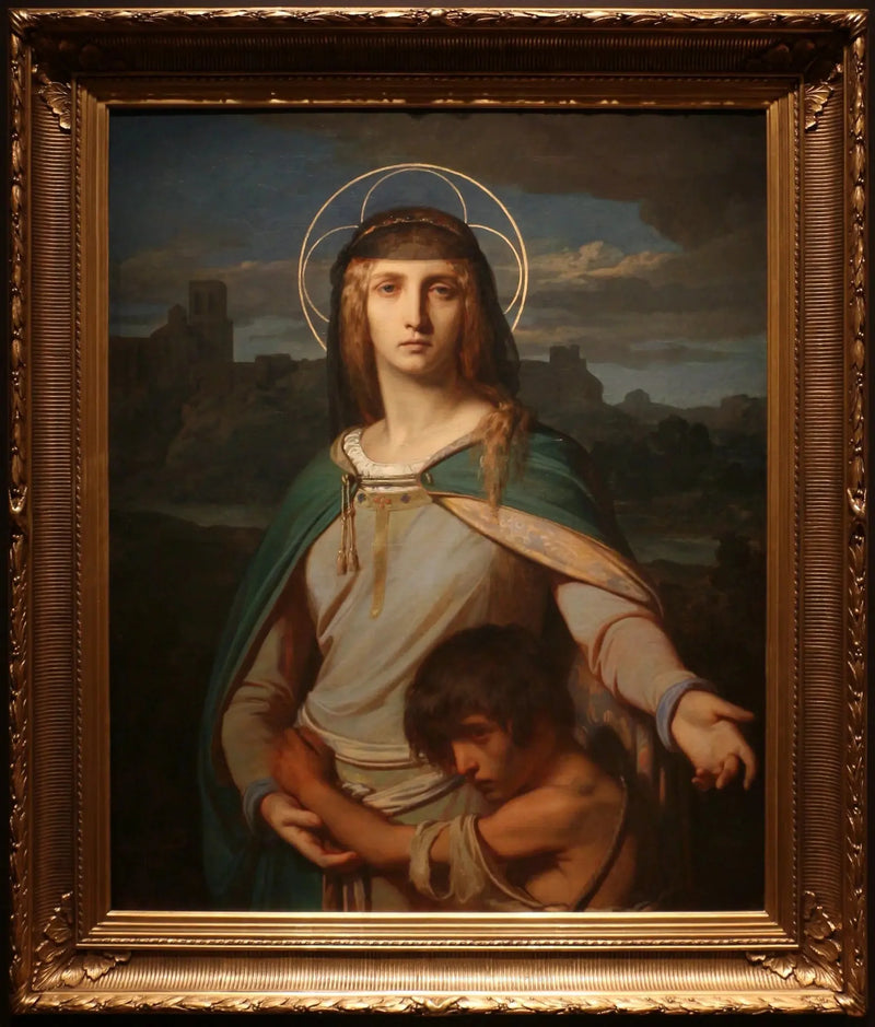 Sainte Monique in einer Landschaft - Alexandre Cabanel