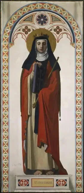 Heilige Radegonde von Poitiers - Jean-Auguste-Dominique Ingres