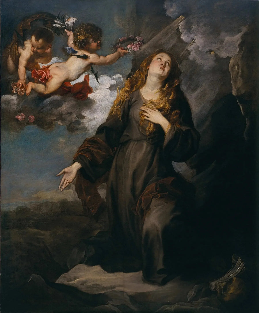 Sainte Rosalie in Herrlichkeit - Antoine van Dyck