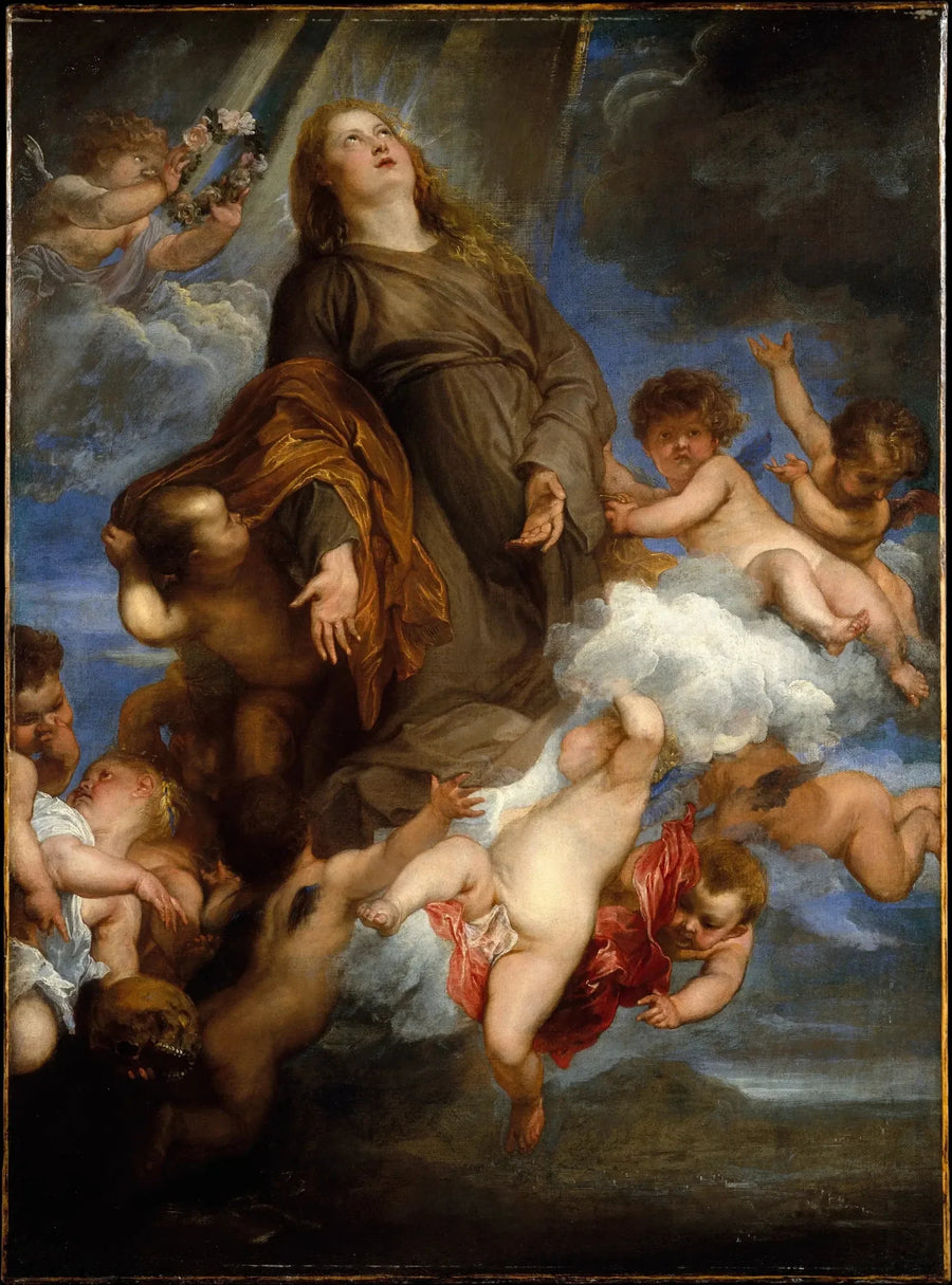 Sainte Rosalie interceding for the plague victims of Palermo - Antoine van Dyck