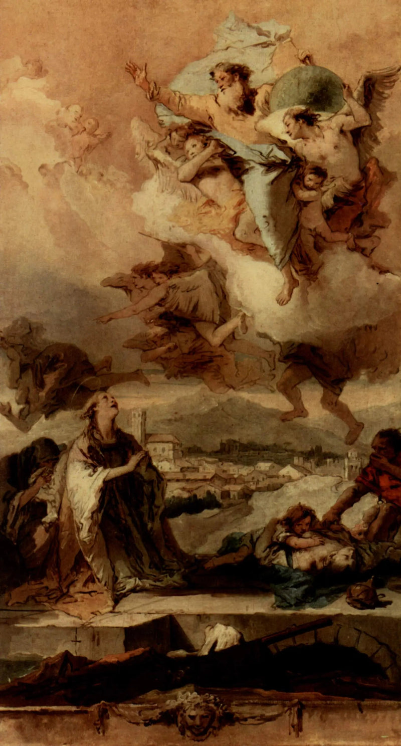 Sainte Thècle betend für die Pestkranken - Giovanni Battista Tiepolo