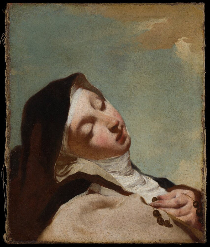 Sta. Thérèse im Ekstase - Giovanni Battista Piazzetta