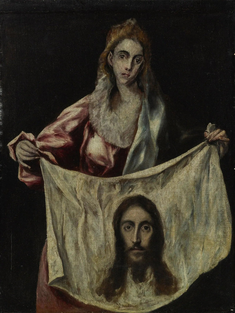 Sainte Véronique Mieterin eines Tuchs - El Greco