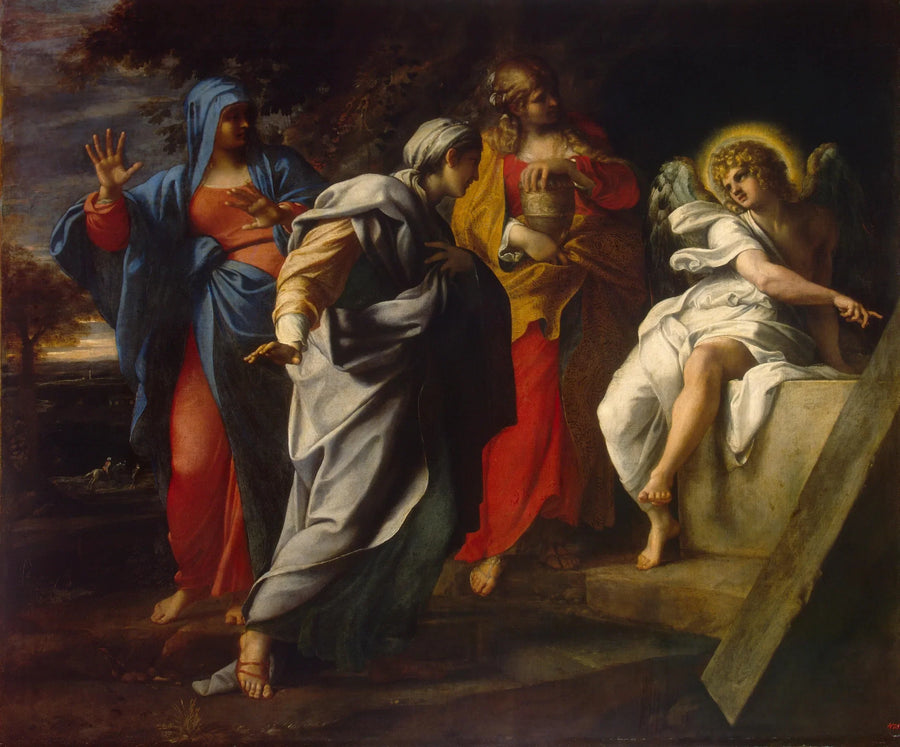 Heilige Frauen am Grab Christi - Annibale Carracci