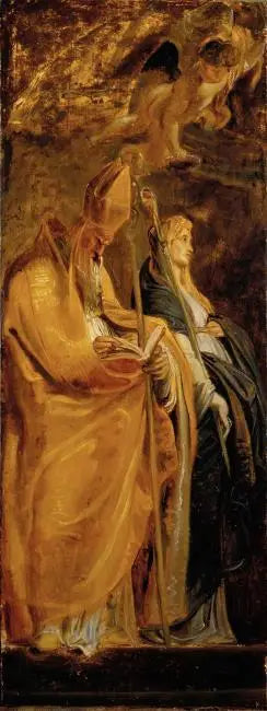 Heilige Amandus und Walburga - Peter Paul Rubens