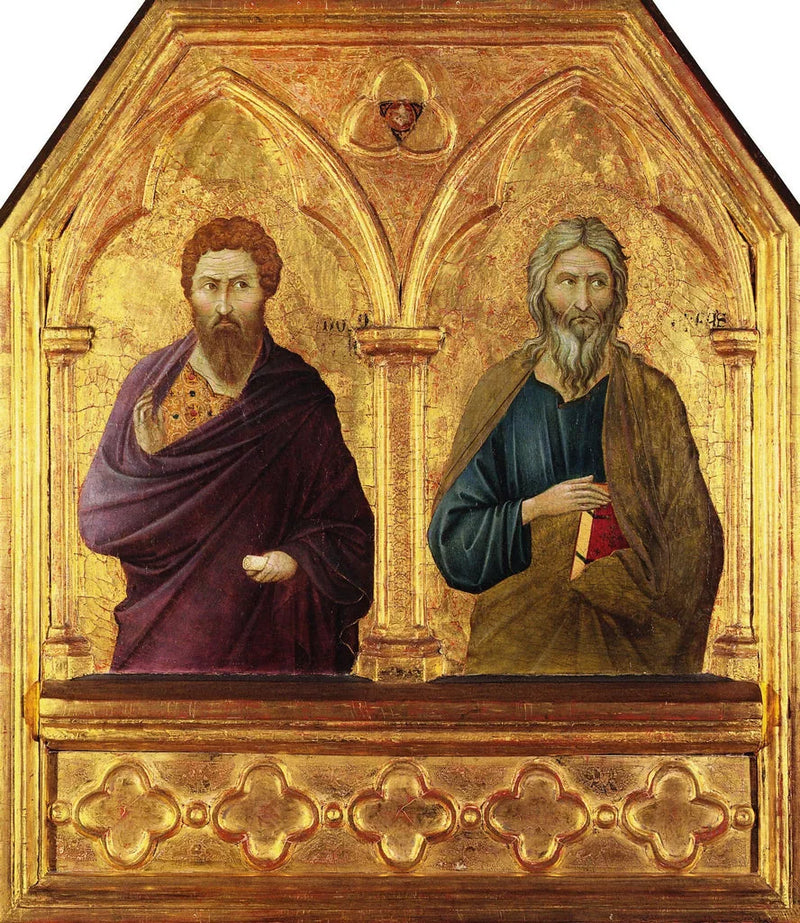 Heilige Barthélemy und André - Ugolino di Nerio