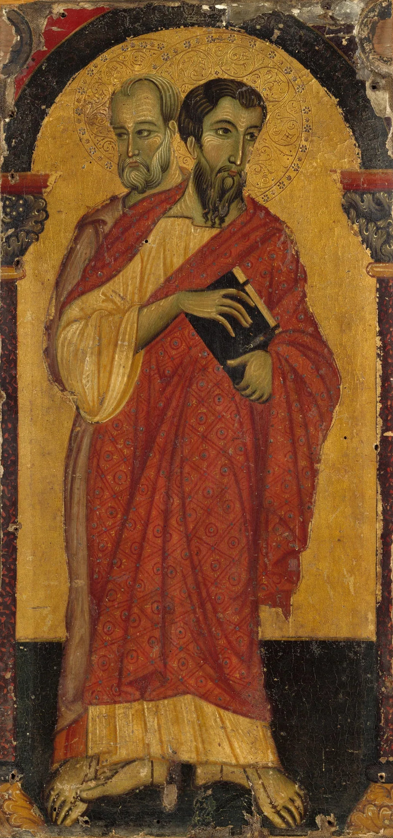 Heilige Barthélemi und Simon - Meister des Heiligen Franziskus