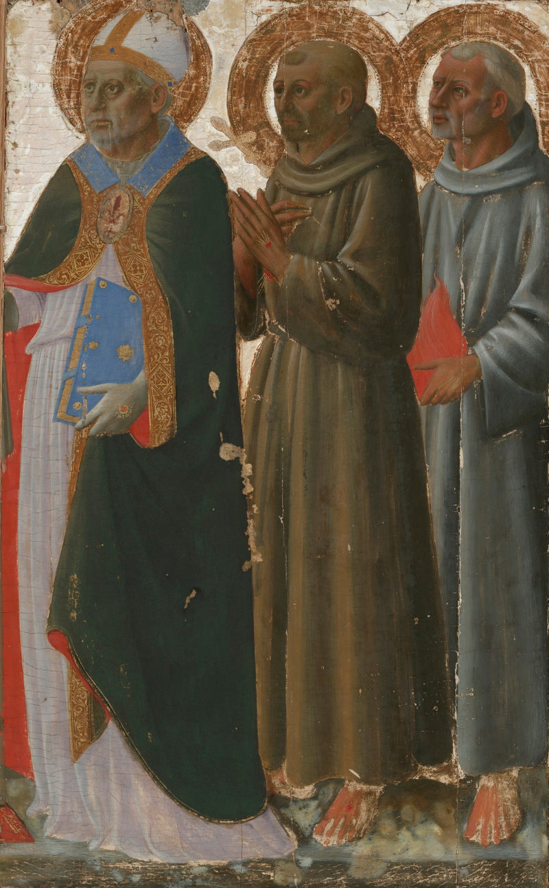 Heilige Zeno, Franz und Antonius von Padua - Zanobi Strozzi