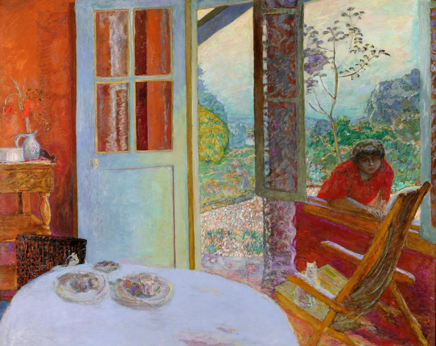 Esszimmer auf dem Land - Pierre Bonnard