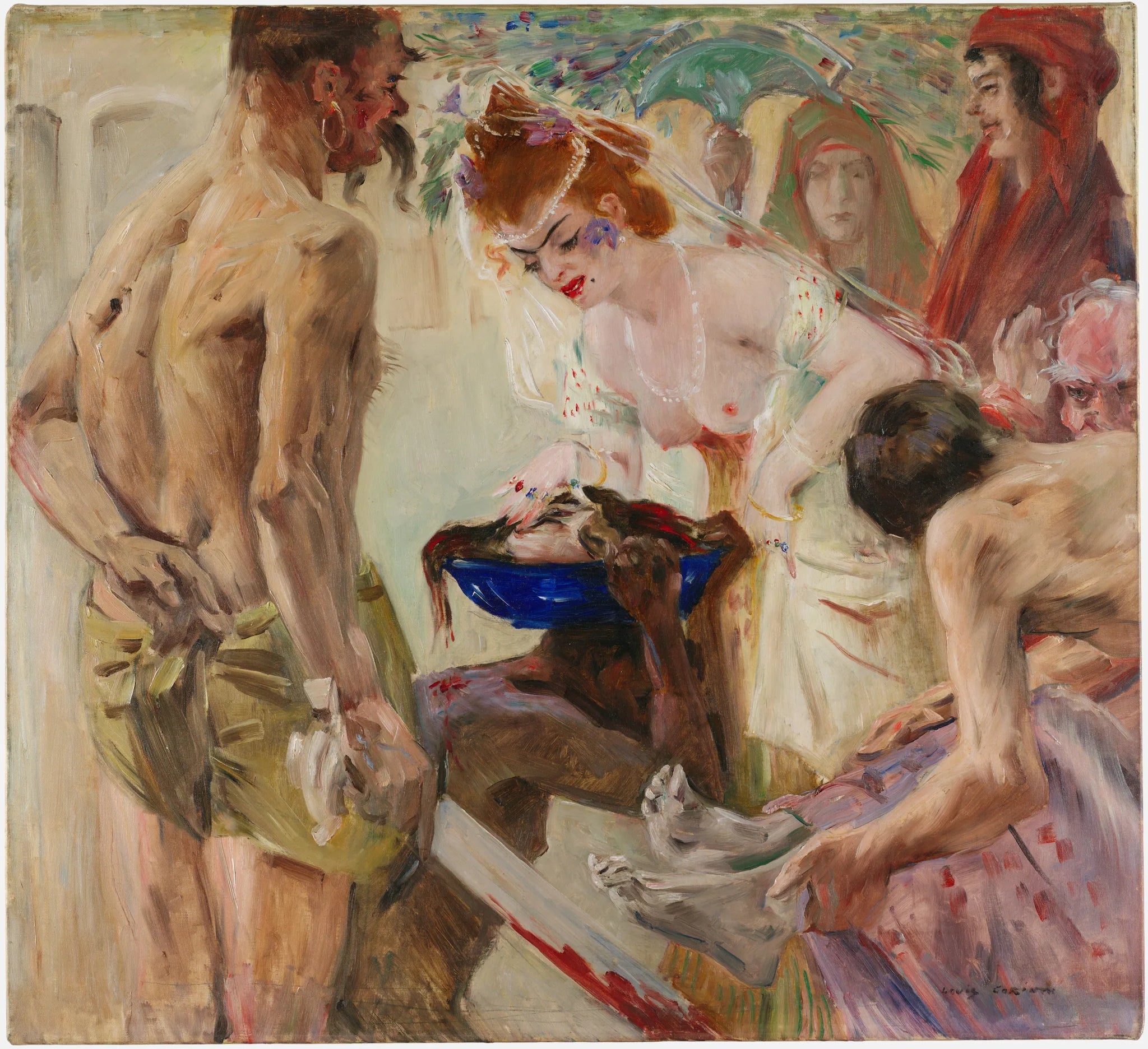 Salomé (1ère version) - Lovis Corinth image 1 reproduction artisanale de tableau