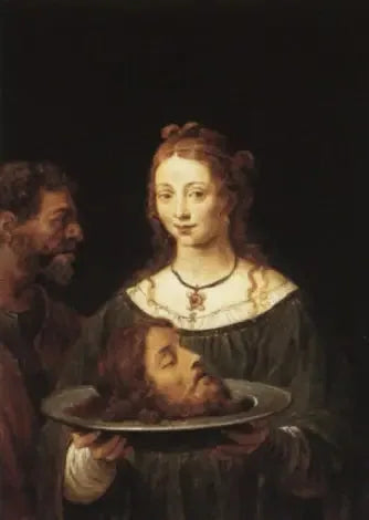 Salomé mit dem Kopf von Johannes dem Täufer - David Teniers der Jüngere