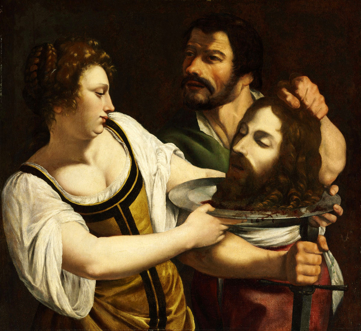 Salomé mit dem Kopf von Johannes dem Täufer - Artemisia Gentileschi