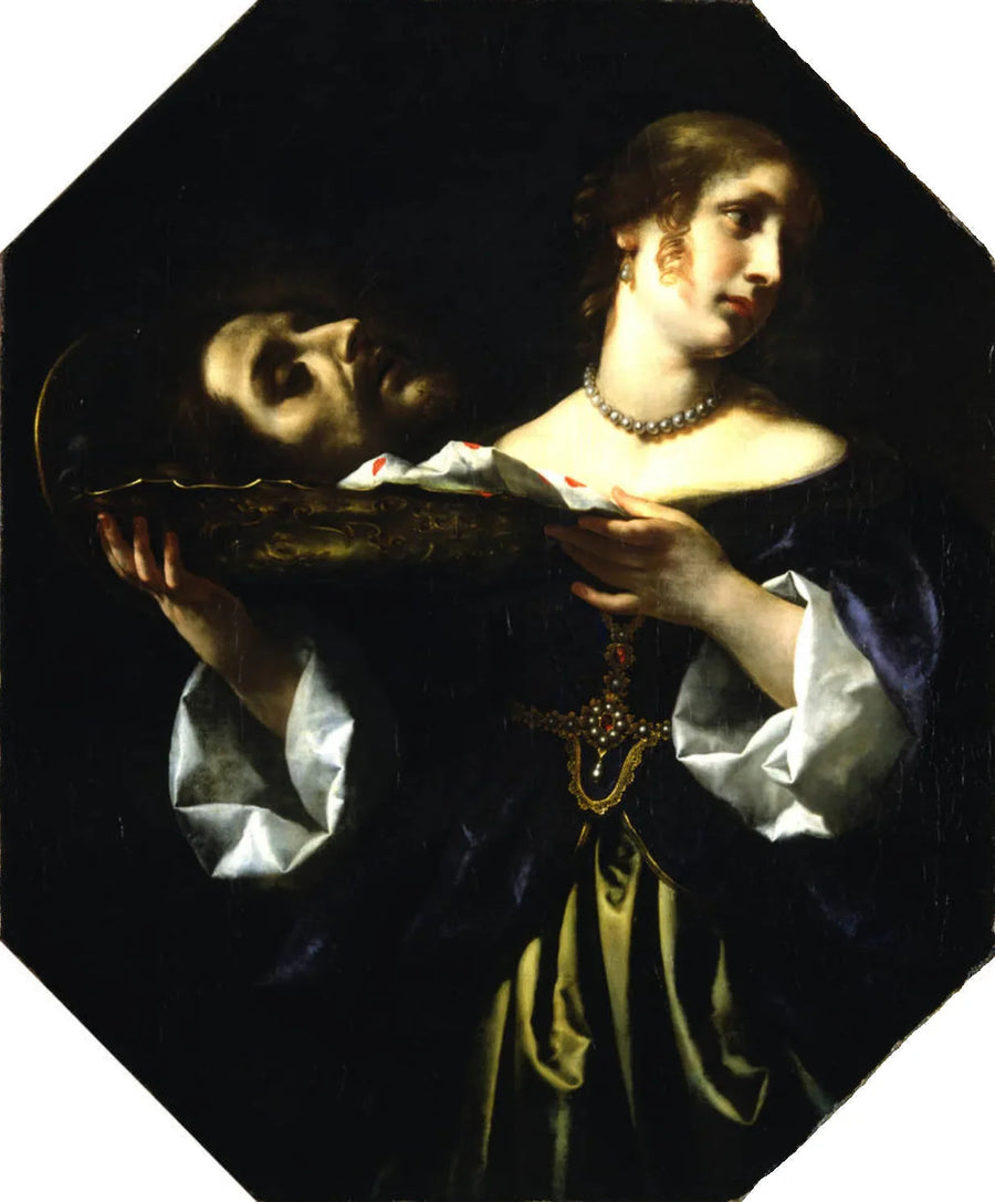 Salomé mit dem Kopf des Johannes des Täufers - Carlo Dolci