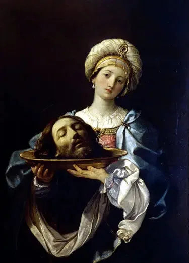 Salomé mit dem Kopf des Johannes des Täufers - Guido Reni
