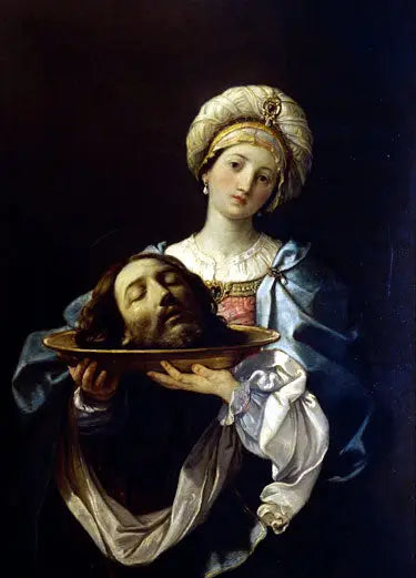 Salomé mit dem Kopf des Johannes des Täufers - Guido Reni