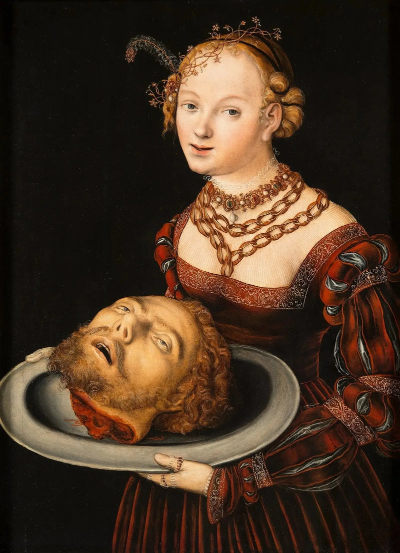 Salomé mit dem Kopf des Johannes des Täufers - Lucas Cranach der Ältere