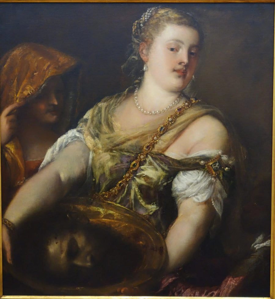 Salomé mit dem Kopf des Johannes des Täufers - Titian