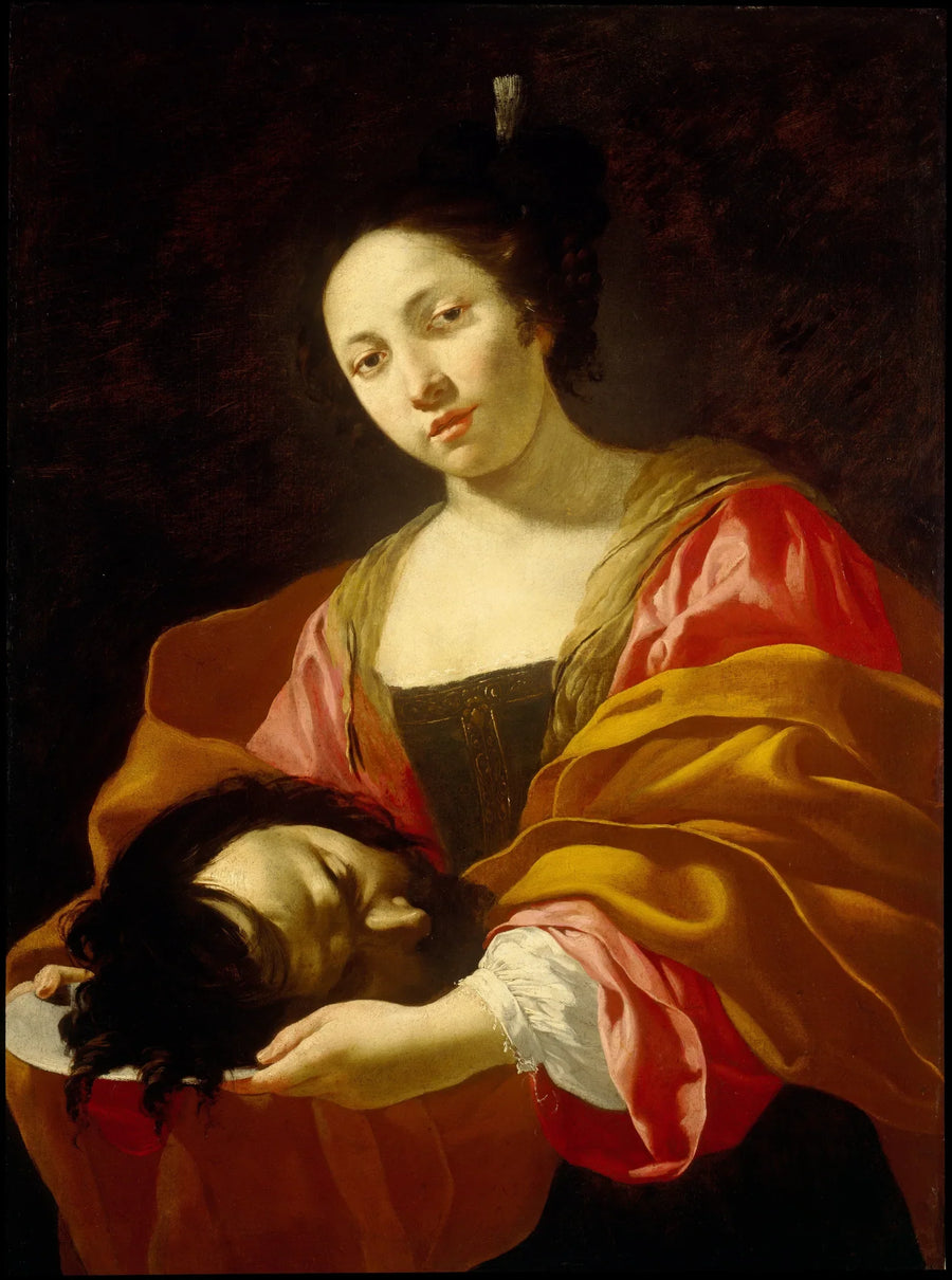 Salomé und der Kopf des heiligen Johannes des Täufers - Simon Vouet