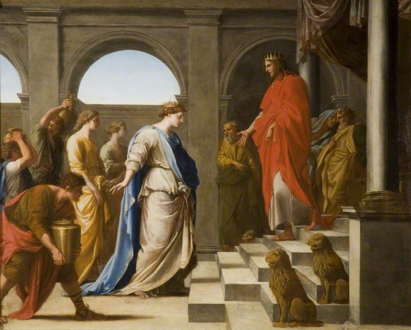 Salomon und die Königin von Saba - Eustache Le Sueur