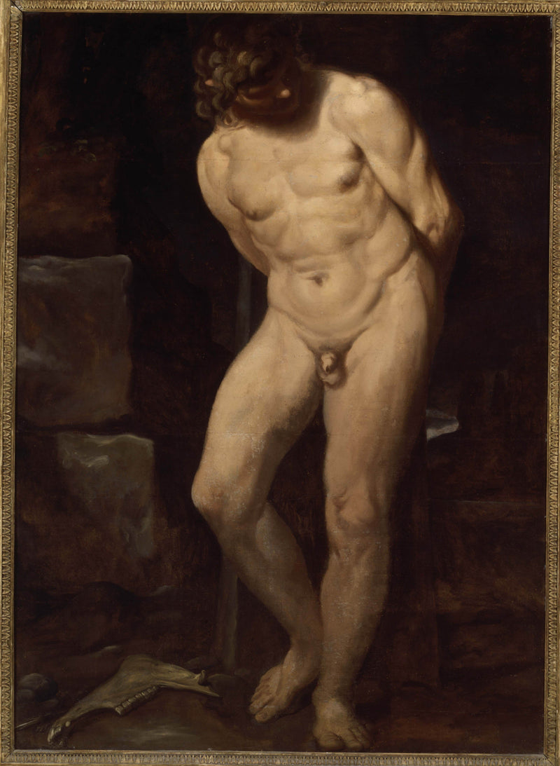 Samson gefesselt - Annibale Carracci
