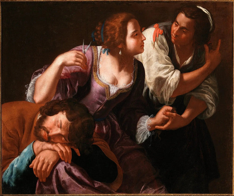 Samson und Dalila - Artemisia Gentileschi