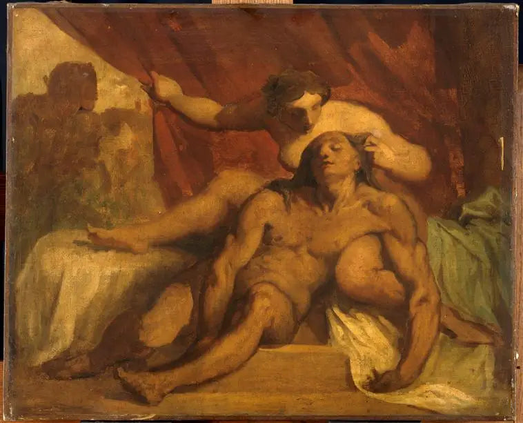 Samson und Dalila - Honoré Daumier