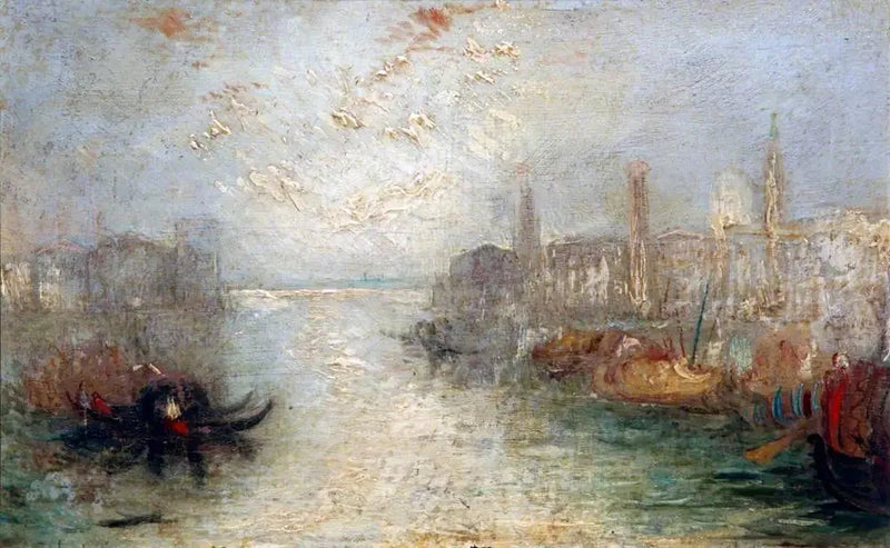 San Benedetto Blick Richtung Fusina - J. M. W. Turner