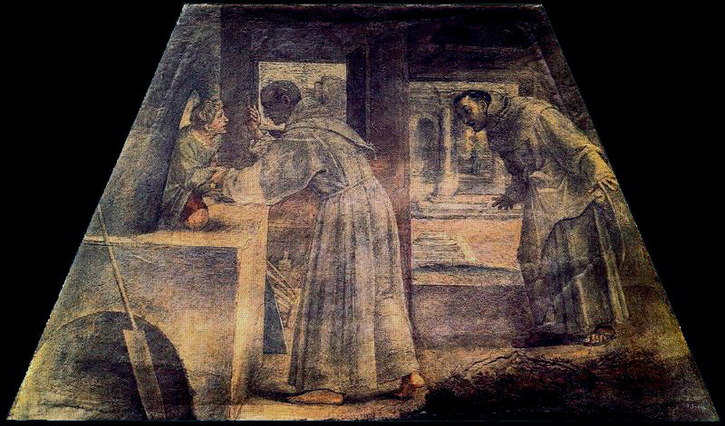 San Diego rettet den schlafenden Jungen im Ofen - Annibale Carracci