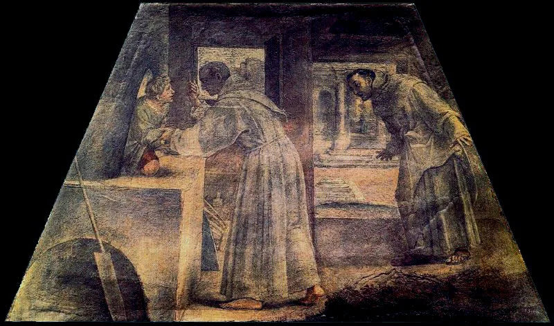 San Diego rettet den schlafenden Jungen im Ofen - Annibale Carracci