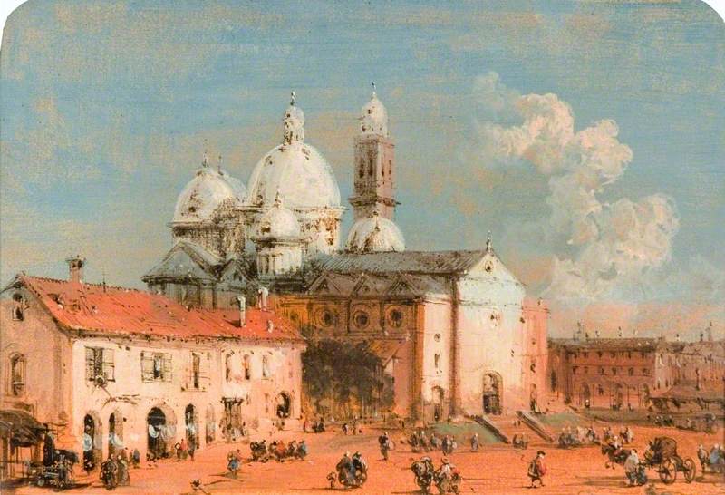 San Giustina am Prato della Valle, Padua - Francesco Guardi