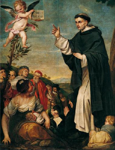 San Vicente Ferrer predicando - Alonso Cano image 1 reproduction réalisée par Alpha Reproduction