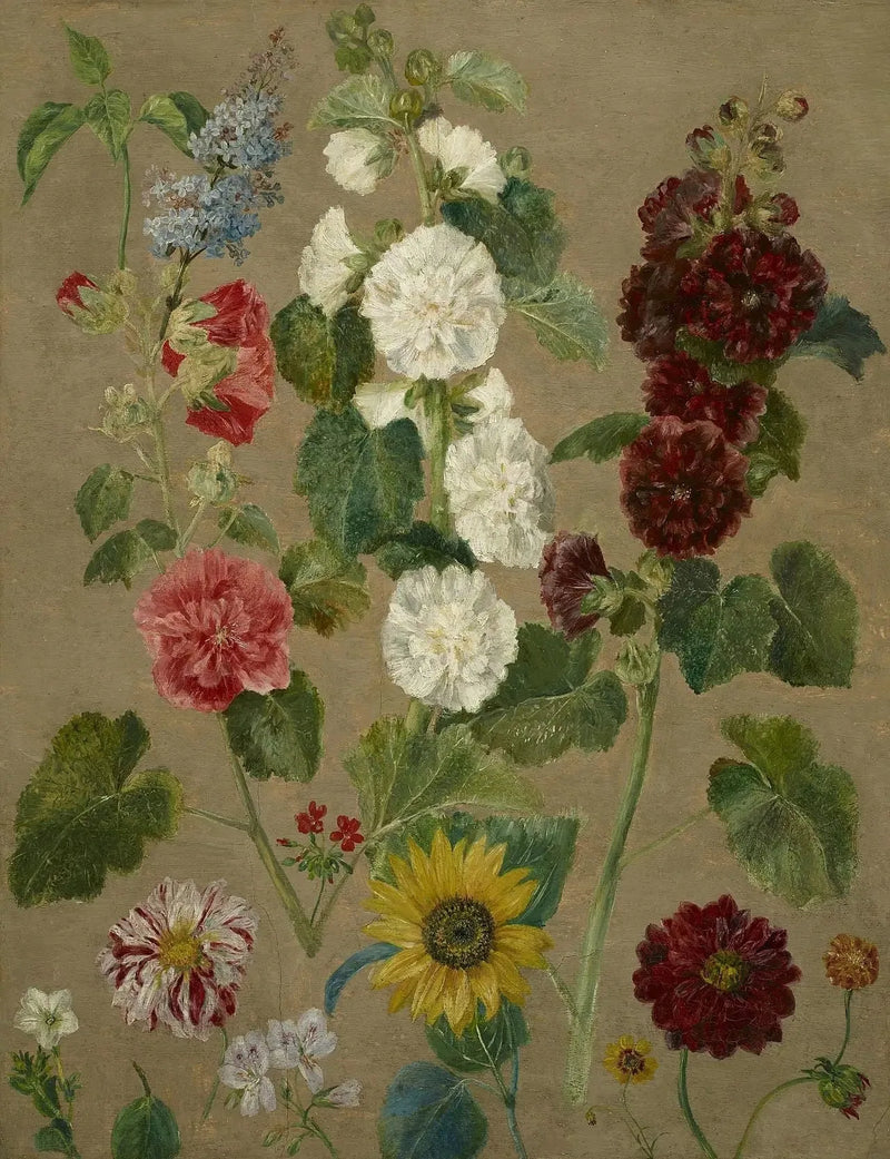 Ohne Titel [Blumen] - Eugène Delacroix